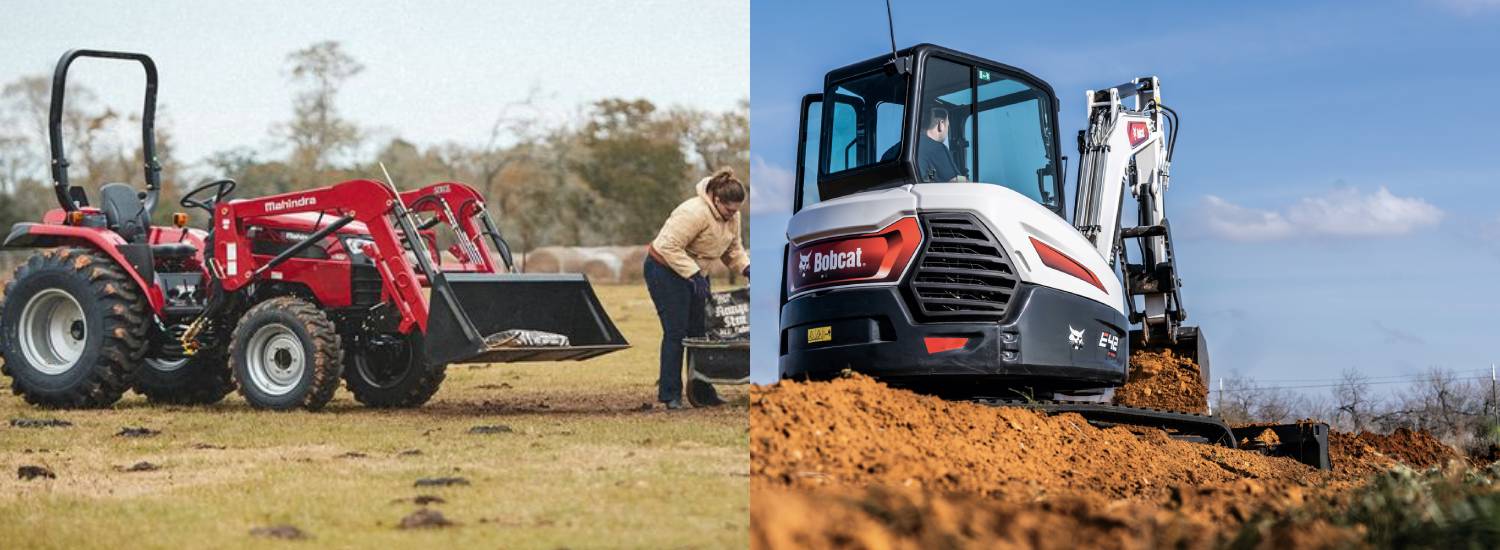 Mahindra Tractor and Bobcat Mini Excavators for sale in Spearfish Equipment, Spearfish, South Dakota